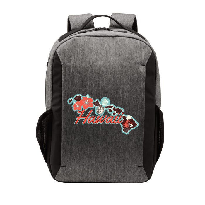 Vintage Hawaii Island Vector Backpack