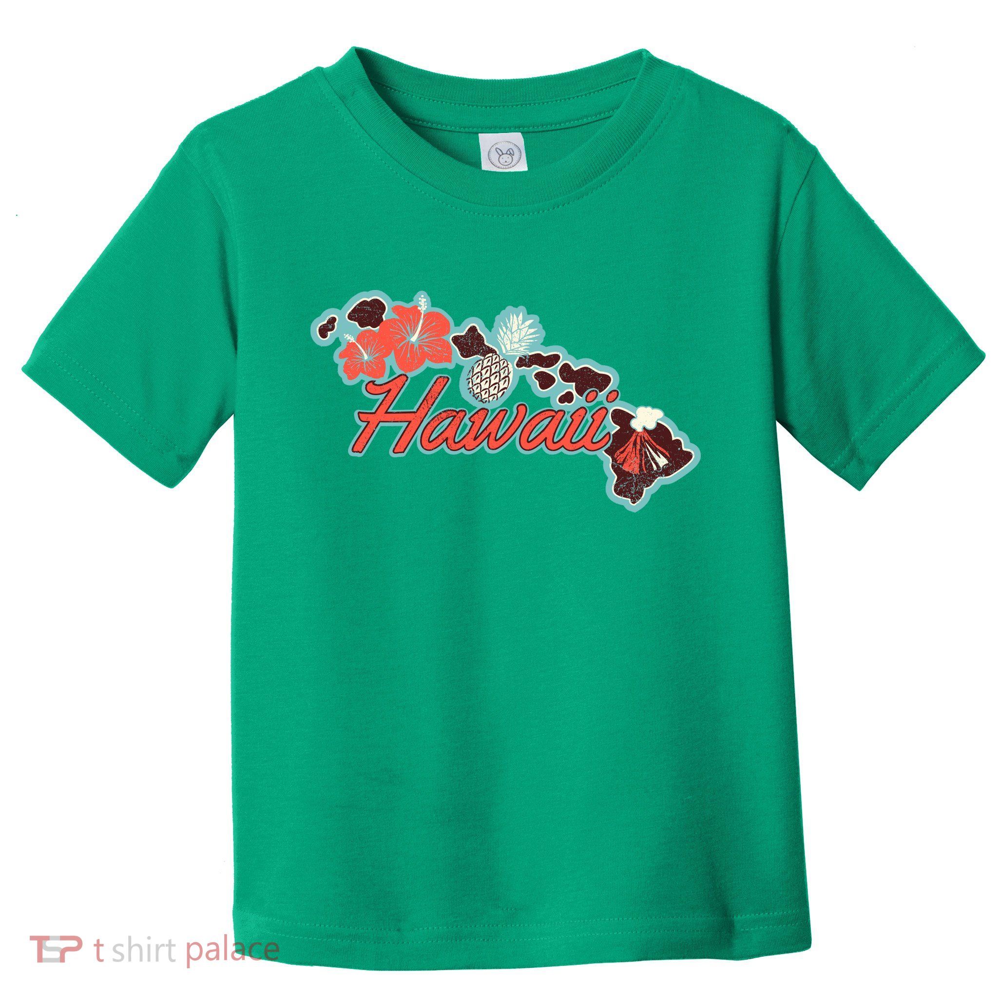 Vintage Hawaii Island Toddler T-Shirt