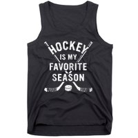 Vintage Hockey Is My Favorite Season Tank Top