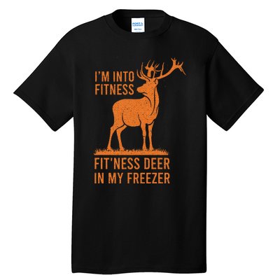 Vintage Hunter IM Into Fitness Deer Hunting Season Tall T-Shirt