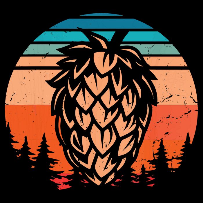 Vintage Hop Leaf Shirt Home Brewers & Lovers Of Hoppy Beer Doggie Tank