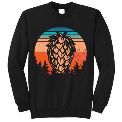 Vintage Hop Leaf Shirt Home Brewers & Lovers Of Hoppy Beer Sweatshirt