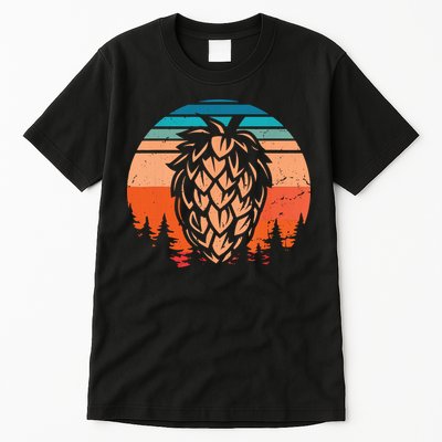 Vintage Hop Leaf Shirt Home Brewers & Lovers Of Hoppy Beer Tall T-Shirt