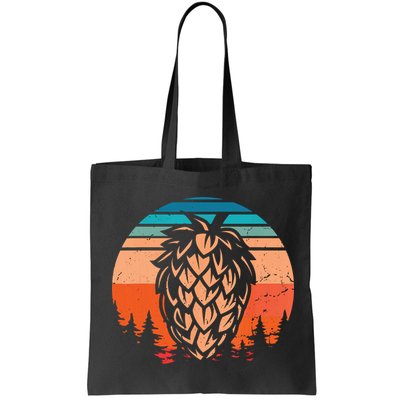 Vintage Hop Leaf Shirt Home Brewers & Lovers Of Hoppy Beer Bag