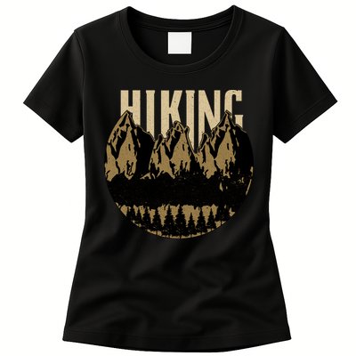 Vintage Hiking Logo Womens T-Shirt