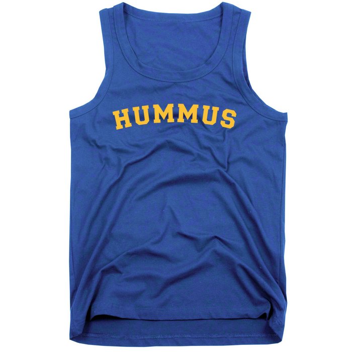 Vegan Hummus Lover Funny Hummus Funny Gift Tank Top