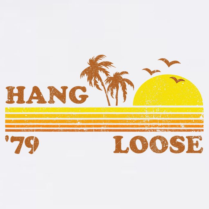Vintage Hang Loose Surfing Beach Retro Sunset Surf 70s Gift Mug