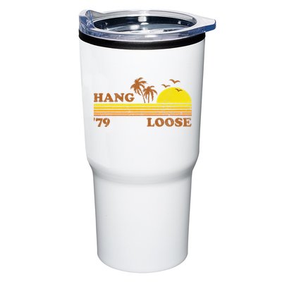 Vintage Hang Loose Surfing Beach Retro Sunset Surf 70s Gift Tumbler