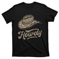 Vintage Howdy Leopard Rodeo Greetings for Cow T-Shirt