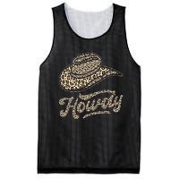 Vintage Howdy Leopard Rodeo Greetings for Cow Mesh Reversible Basketball Jersey Tank