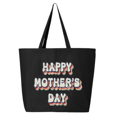Vintage Happy MotherS Day Gift 25L Jumbo Tote
