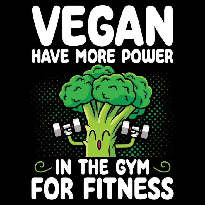 Vegan Have More Power In The Gym For Fitness Veganism Gift Drawstring Bag
