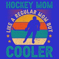 Vintage Hockey Mom Like A Regular Mom But Cooler Mothers Day Gift Womens Tank Top
