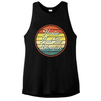 Vibes Hooties Musician Blowfish Retro Rock Summer Ladies PosiCharge Tri-Blend Wicking Tank