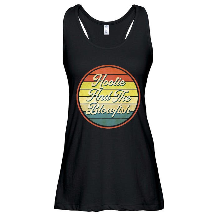 Vibes Hooties Musician Blowfish Retro Rock Summer Ladies Essential Flowy Tank