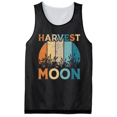 Vintage Harvest Moon Women Autumn Fall Mesh Reversible Basketball Jersey Tank