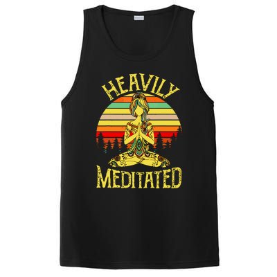 Vintage Heavily Meditated Yoga Meditation Spiritual Warrior PosiCharge Competitor Tank