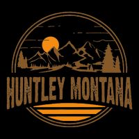 Vintage Huntley Montana Mountain Hiking Souvenir Doggie Tank