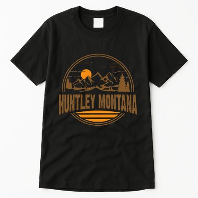 Vintage Huntley Montana Mountain Hiking Souvenir Tall T-Shirt