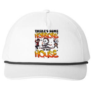 Voor Hees Myers Freddy Theres Some Horrors In This House Halloween Funny Snapback Five-Panel Rope Hat