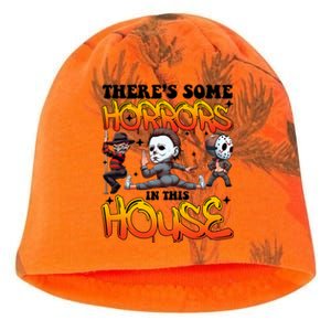 Voor Hees Myers Freddy Theres Some Horrors In This House Halloween Funny Kati - Camo Knit Beanie