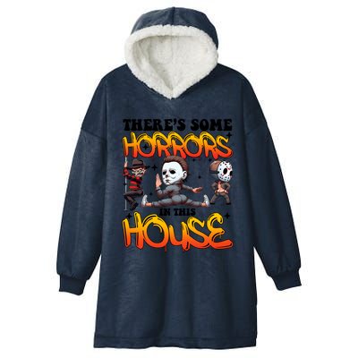 Voor Hees Myers Freddy Theres Some Horrors In This House Halloween Funny Hooded Wearable Blanket