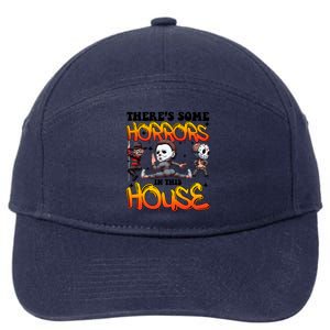 Voor Hees Myers Freddy Theres Some Horrors In This House Halloween Funny 7-Panel Snapback Hat