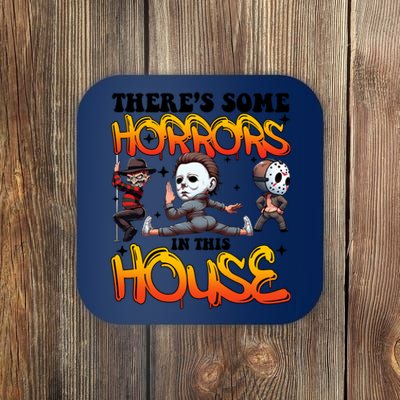 Voor Hees Myers Freddy Theres Some Horrors In This House Halloween Funny Coaster