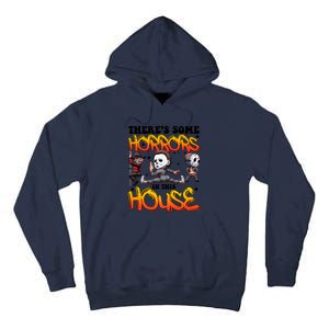 Voor Hees Myers Freddy Theres Some Horrors In This House Halloween Funny Tall Hoodie