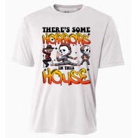 Voor Hees Myers Freddy Theres Some Horrors In This House Halloween Funny Cooling Performance Crew T-Shirt