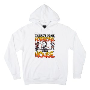 Voor Hees Myers Freddy Theres Some Horrors In This House Halloween Funny Hoodie