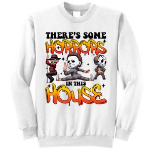 Voor Hees Myers Freddy Theres Some Horrors In This House Halloween Funny Sweatshirt