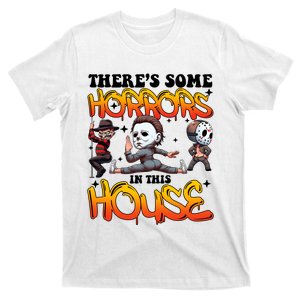 Voor Hees Myers Freddy Theres Some Horrors In This House Halloween Funny T-Shirt