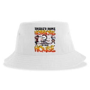 Voor Hees Myers Freddy Theres Some Horrors In This House Halloween Funny Sustainable Bucket Hat