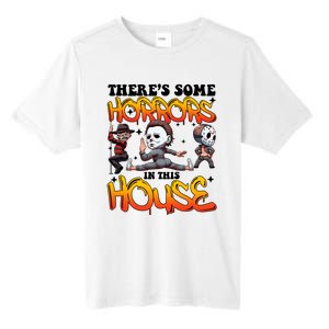 Voor Hees Myers Freddy Theres Some Horrors In This House Halloween Funny Tall Fusion ChromaSoft Performance T-Shirt