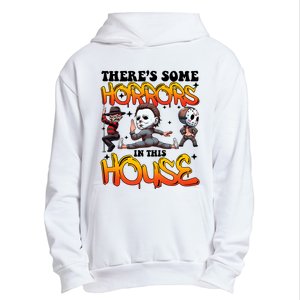 Voor Hees Myers Freddy Theres Some Horrors In This House Halloween Funny Urban Pullover Hoodie