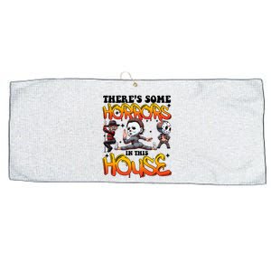 Voor Hees Myers Freddy Theres Some Horrors In This House Halloween Funny Large Microfiber Waffle Golf Towel