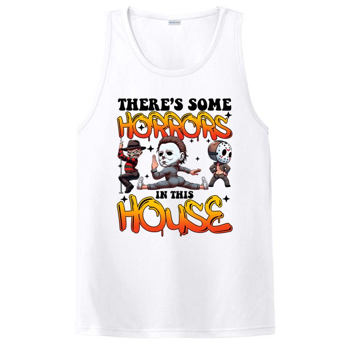 Voor Hees Myers Freddy Theres Some Horrors In This House Halloween Funny PosiCharge Competitor Tank