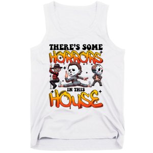 Voor Hees Myers Freddy Theres Some Horrors In This House Halloween Funny Tank Top