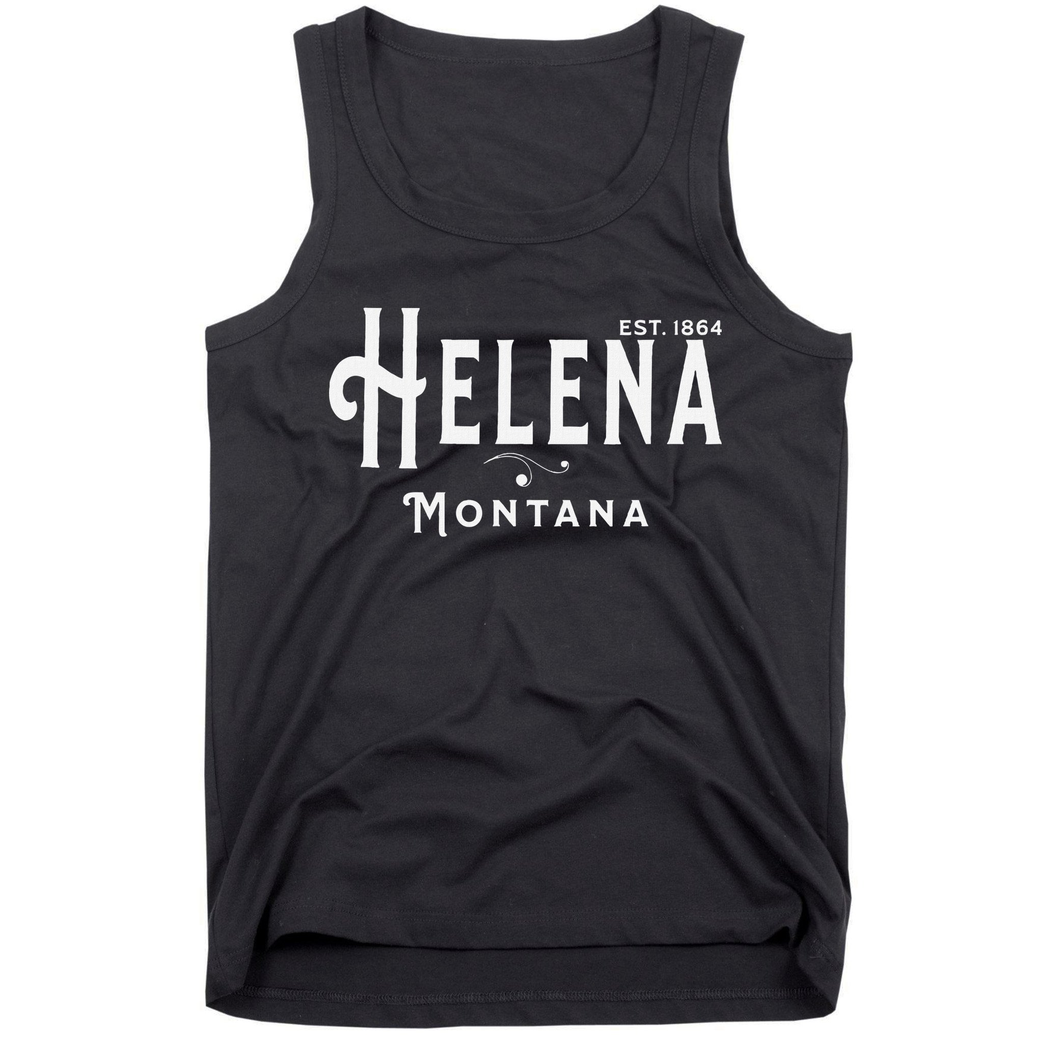 Visit Helena Montana Vintage Souvenir Design Tank Top