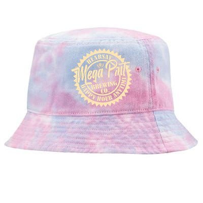 Vintage Hearsay Mega Pint Brewing Co Happy Hour Anytime Emblem Tie-Dyed Bucket Hat