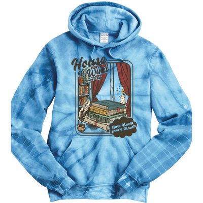 Vinatge House Of Wind Book Club Tie Dye Hoodie