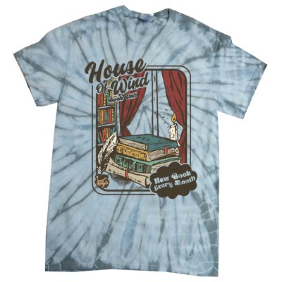 Vinatge House Of Wind Book Club Tie-Dye T-Shirt