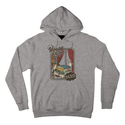 Vinatge House Of Wind Book Club Tall Hoodie