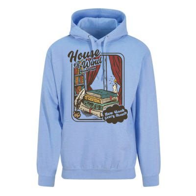 Vinatge House Of Wind Book Club Unisex Surf Hoodie