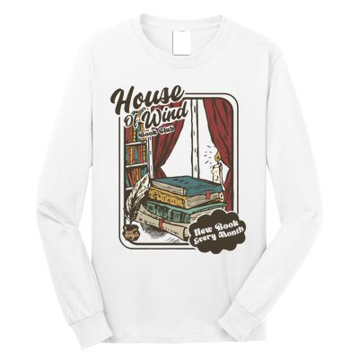 Vinatge House Of Wind Book Club Long Sleeve Shirt