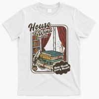 Vinatge House Of Wind Book Club T-Shirt