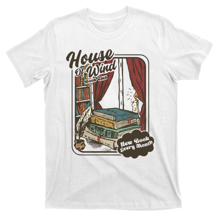 Vinatge House Of Wind Book Club T-Shirt