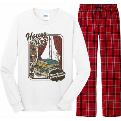 Vinatge House Of Wind Book Club Long Sleeve Pajama Set