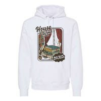 Vinatge House Of Wind Book Club Premium Hoodie